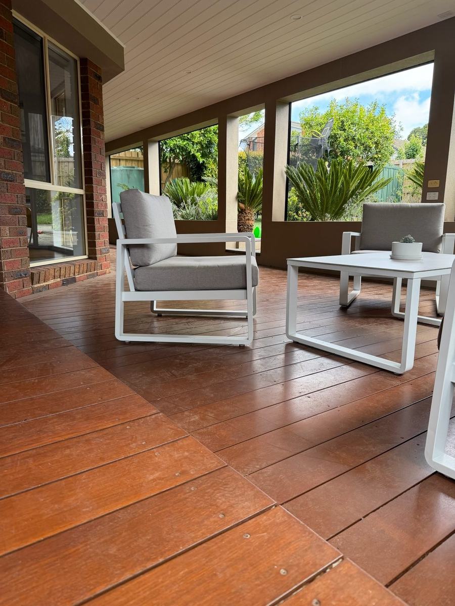 Deck refresh — before