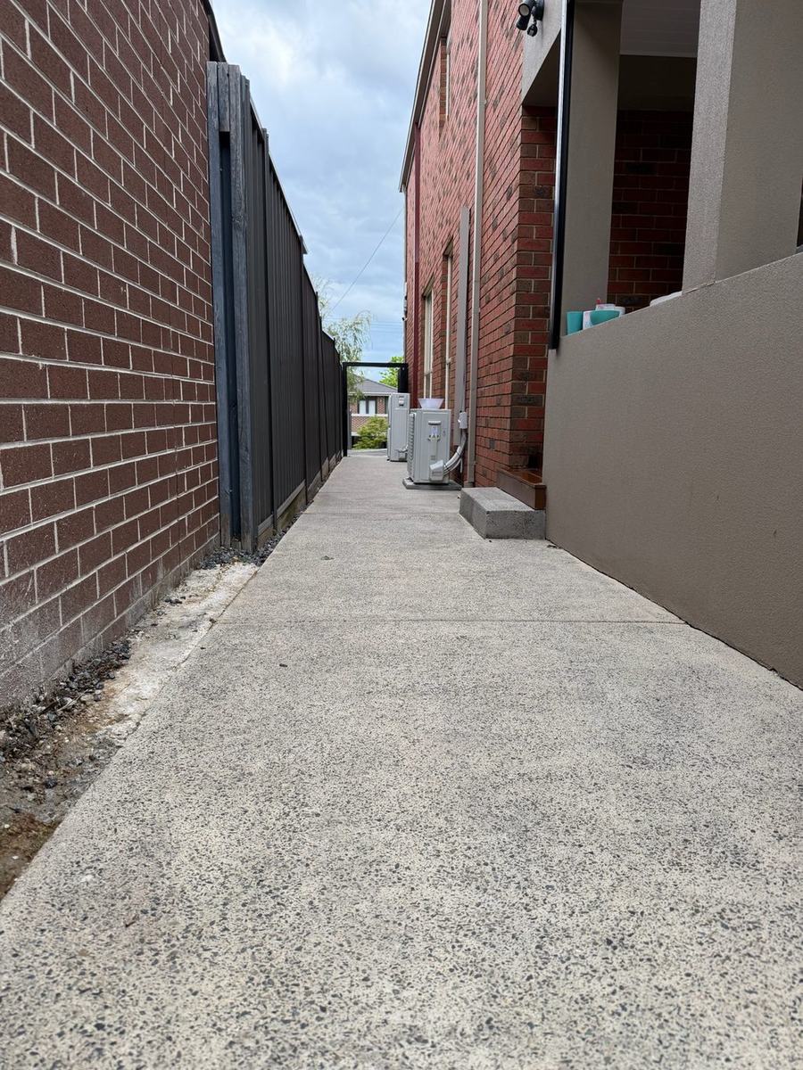 Side path — after